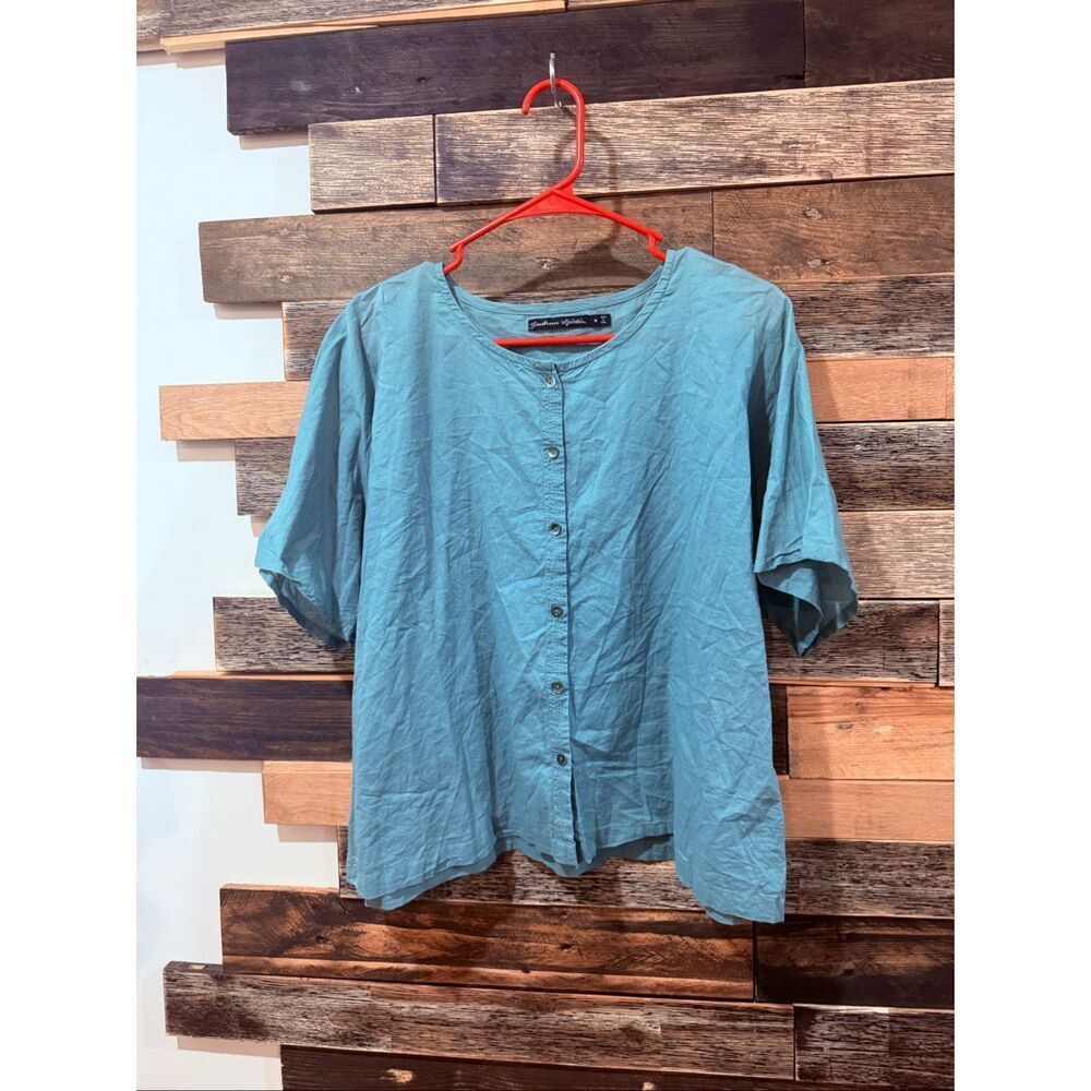 Gudrun Sjoden top blouse sz M
